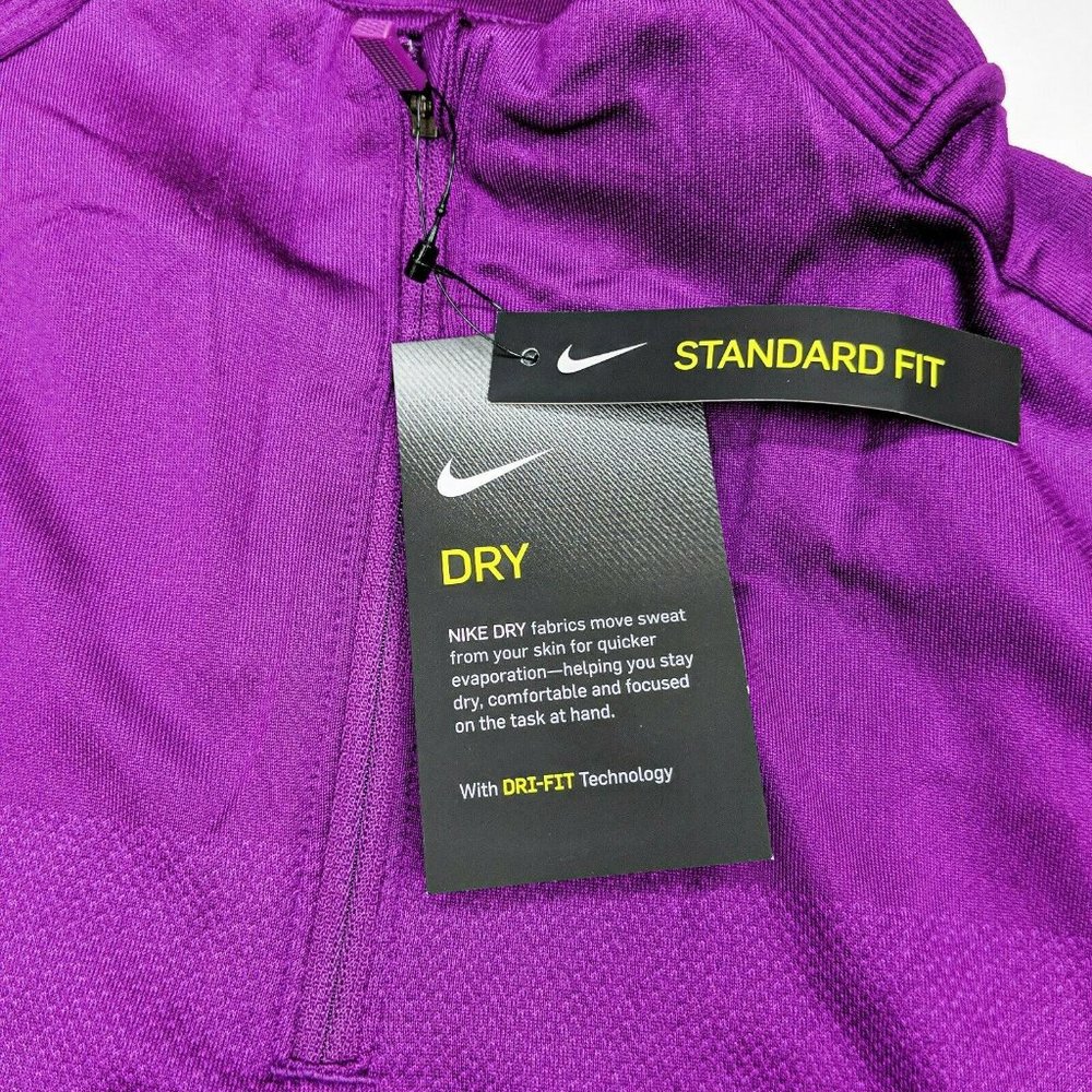 Nike Dry Vapor Long Sleeve Golf Top Men's 1/2 Zip - Picture 7 of 10